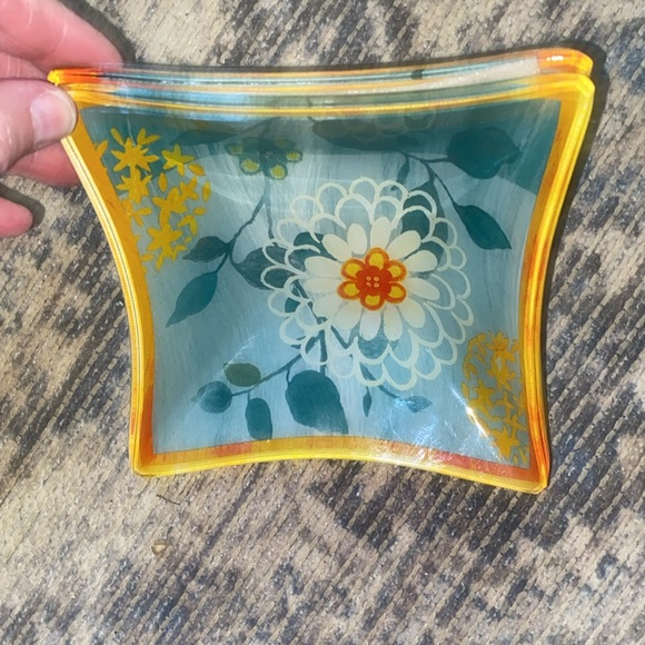 🔥Prima Design Glass Square Floral Bowls🔥 - Picture 5 of 5